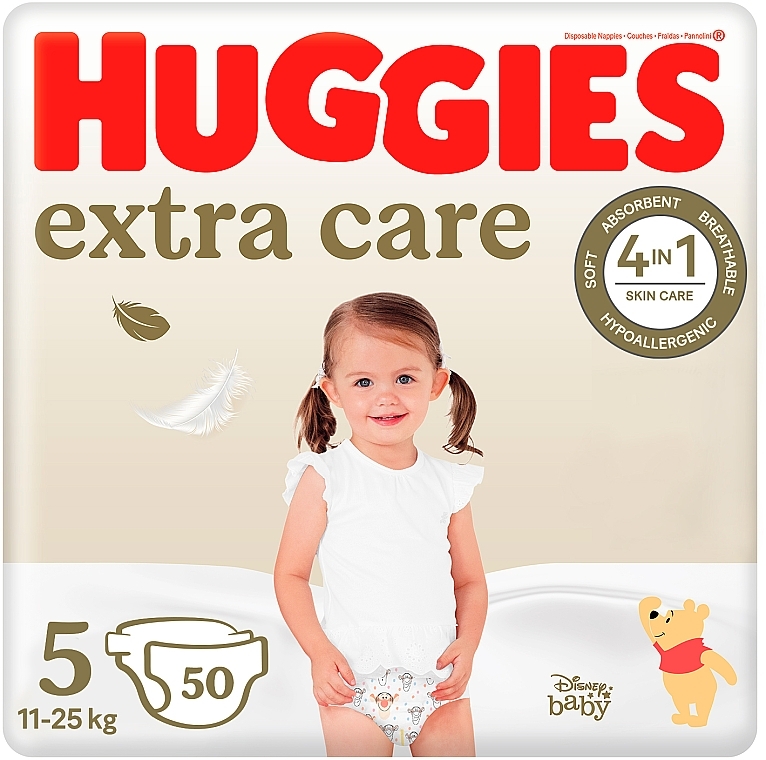 Windeln Extra Care große 5 11-25 kg 50 St. - Huggies — Bild N1