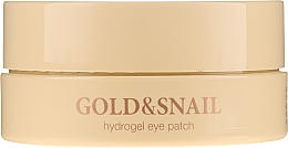 Hydrogel-Augenpatches mit Gold und Schneckenschleim-Extrakt - Petitfee & Koelf Gold & Snail Hydrogel Eye Patch — Foto N2