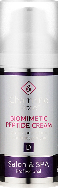 Anti-Aging Gesichtscreme mit Tripeptiden und Vitamin A - Charmine Rose Salon & SPA Professional Biomimetic Peptide Cream — Bild N1