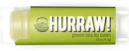 Düfte, Parfümerie und Kosmetik Lippenbalsam mit grünem Tee - Hurraw! Green Tea Lip Balm