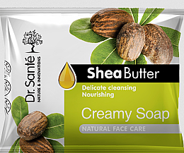 Düfte, Parfümerie und Kosmetik Pflegende Cremeseife für das Gesicht mit Sheabutter - Dr.Sante Cream Soap