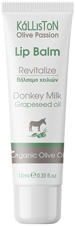 Lippenbalsam mit Eselsmilch - Kalliston Lip Balm Revitalize Donkey Milk — Bild N1