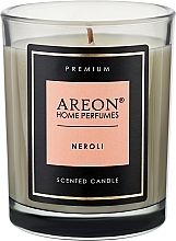 Düfte, Parfümerie und Kosmetik Parfümierte Kerze - Areon Home Perfumes Premium Neroli Scented Candle