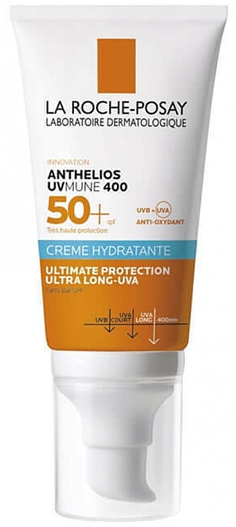 Sonnenschutzcreme SPF50+ - La Roche-Posay Anthelios Anthelios UVMune 400 SPF50+ Hydrating Cream — Bild N1