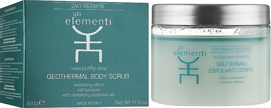 Thermal-Körperpeeling - Gli Elementi Body Thermal Scrub — Bild N2