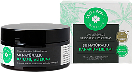 Düfte, Parfümerie und Kosmetik Universelle Gesichts- und Körpercreme mit natürlichem Hanföl - Green Feel's Universal Face And Body Cream