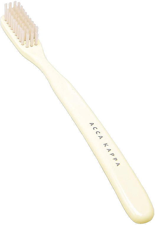 Zahnbürste - Acca Kappa Vintage Collection Medium Pure Bristle Toothbrush White — Bild N1