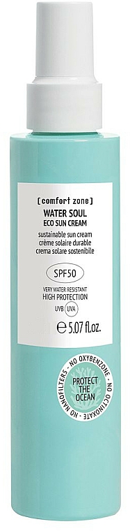 Sonnenschutzcreme für Körper und Gesicht SPF 50 - Comfort Zone Water Soul Eco Sun Cream Spf50 — Bild N1