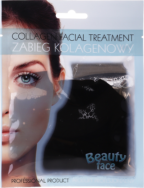 Kollagen-Therapie für das Gesicht mit Schokolade - Beauty Face Collagen Hydrogel Mask — Bild N1