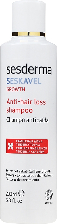 Shampoo gegen Haarausfall - SesDerma Laboratories Seskavel Anti-Hair Loss Shampoo