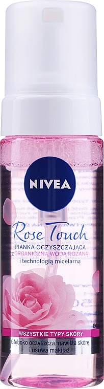 Reinigungsschaum mit Bio-Rosenwasser für das Gesicht - Nivea Rose Touch — Bild N4
