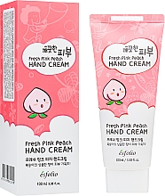 Düfte, Parfümerie und Kosmetik Erfrischende Handcreme mit Pfirsich - Esfolio Pure Skin Fresh Pink Peach Hand Cream
