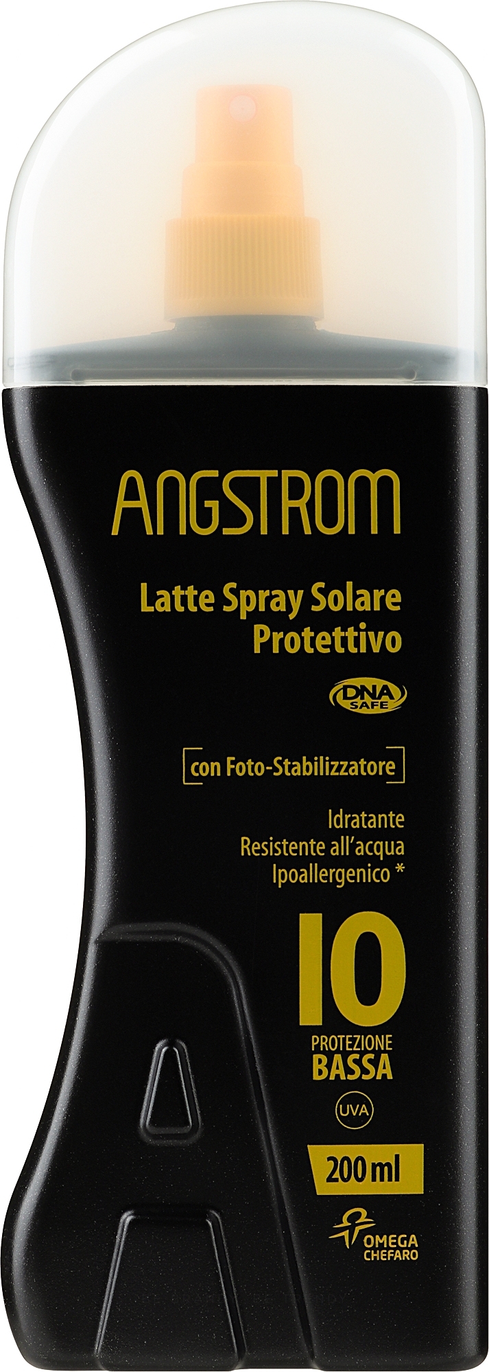 Feuchtigkeitsspendendes Bräunungsspray - Angstrom Spray Solare Idratante SPF10 — Bild 200 ml