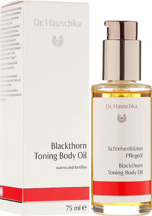 Tonisierendes Körperöl - Dr. Hauschka Blackthorn Toning Body Oil — Bild N1