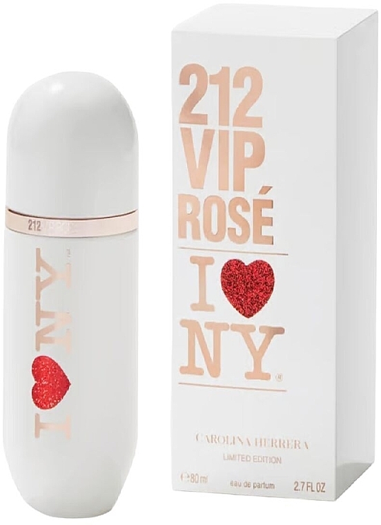 Carolina Herrera 212 VIP Rose I Love NY - Eau de Parfum — Bild N1