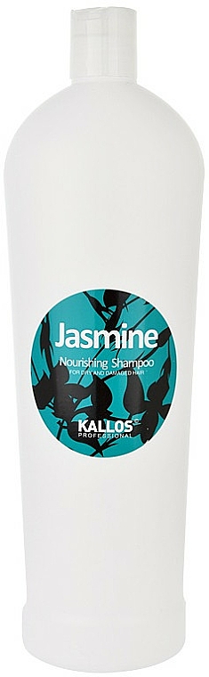 Pflegendes Shampoo für trockenes und geschädigtes Haar - Kallos Cosmetics Jasmine Nourishing Shampoo — Bild N2