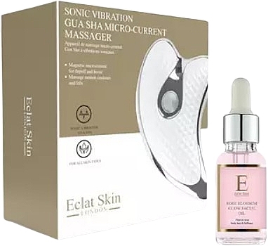 Set - Eclat Skin London (Gesichtsöl 30ml + Massager 1 St.)  — Bild N1