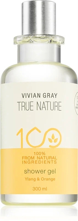 Duschgel - Vivian Gray True Nature Ylang & Orange Shower Gel — Bild N1