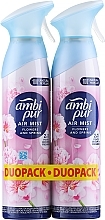 Düfte, Parfümerie und Kosmetik Set Air Mist - Ambi Pur Flowers And Spring (Lufterfrischer 2x185ml)