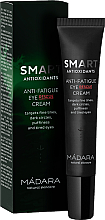 Düfte, Parfümerie und Kosmetik Creme für eine frische Augenpartie - Madara Cosmetics Smart Antioxidants Eye Rescue Cream