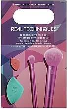 Make-up Set - Real Techniques Feeling Festive Face Set (Make-up Schwamm 2 St. + Make-up Pinsel 2 St.) — Bild N1