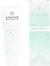 Leichte Sonnenschutzemulsion für das Gesicht - Atache Be Sun Light Emulsion Spf 50+ — Bild N1