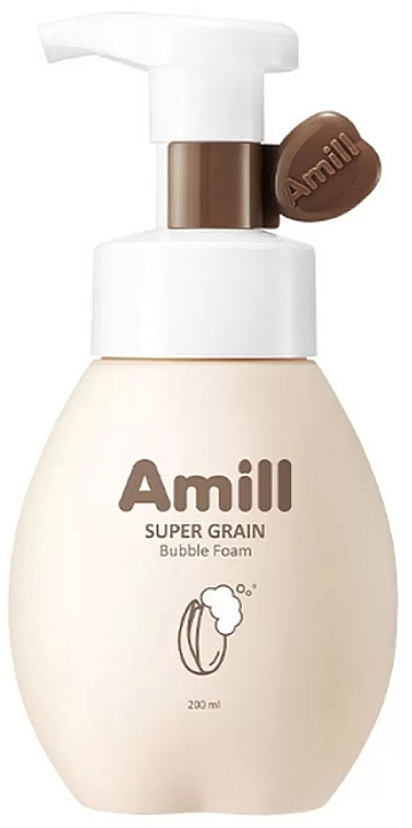Gesichtswaschmittel mit Getreideextrakten - Amill Super Grain Bubble Foam — Bild N1