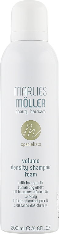 Shampoo-Schaum zum Haarwachstum und mehr Volumen - Marlies Moller Volume Density Shampoo Foam — Bild N1