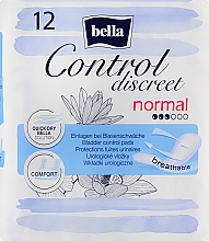 Düfte, Parfümerie und Kosmetik Einlagen bei Blasenschwäche 12 St. - Bella Control Discreet Normal Bladder Control Pads