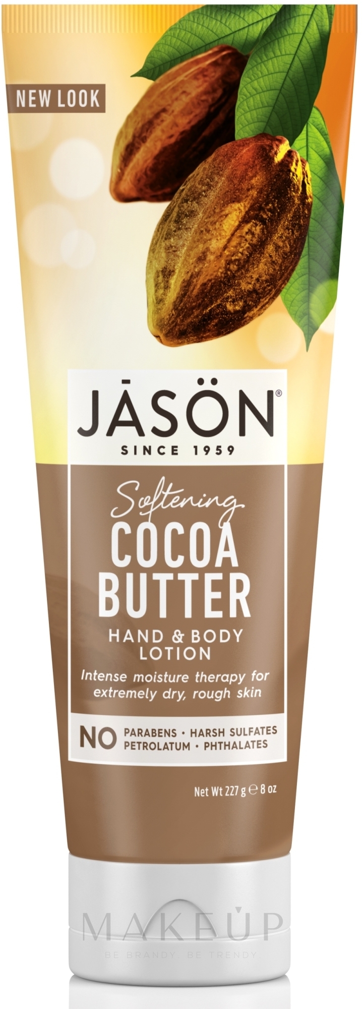 Hand- und Körperlotion mit Kakaobutter - Jason Natural Cosmetics Cocoa Butter Lotion — Foto 227 g