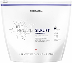 Düfte, Parfümerie und Kosmetik Hochleistungsaufheller mit Tonkontrolle - Goldwell Silklift Control Ash Level 5-7