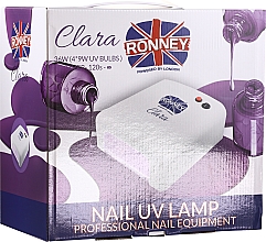 Düfte, Parfümerie und Kosmetik UV-Lampe für Nageldesign rot - Ronney Professional Nail UV Lamp Clara 36W (GY-UV-818)