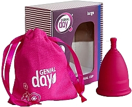 Menstruationstasse L - Genial Day Menstrual Cup Large — Bild N2