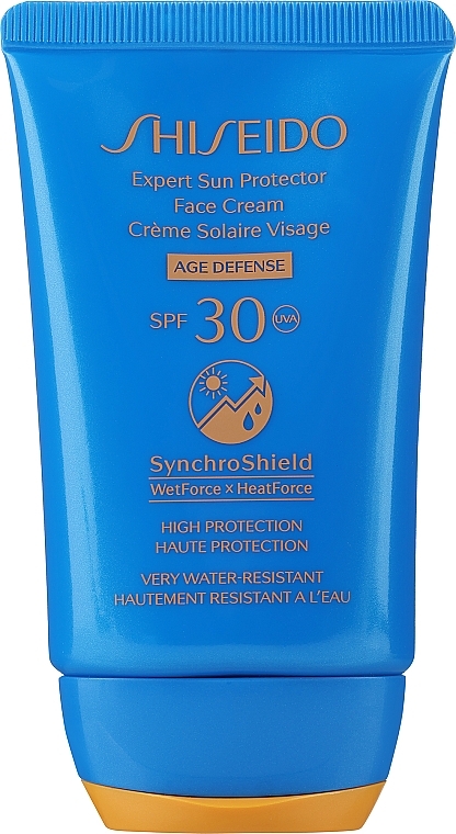 Sonnenschutzcreme für das Gesicht SPF 30 - Shiseido Expert Sun Protection Face Cream SPF30 — Bild N1