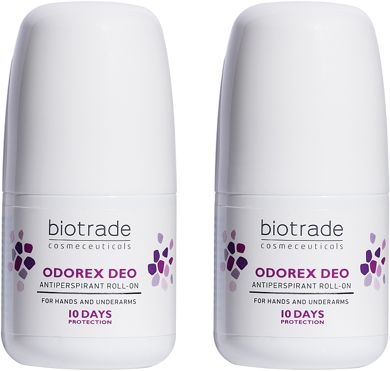 Deo Roll-on-Set mit lang anhaltender Wirkung - Biotrade Odorex (Deo Roll-on 2x40ml) — Bild N1