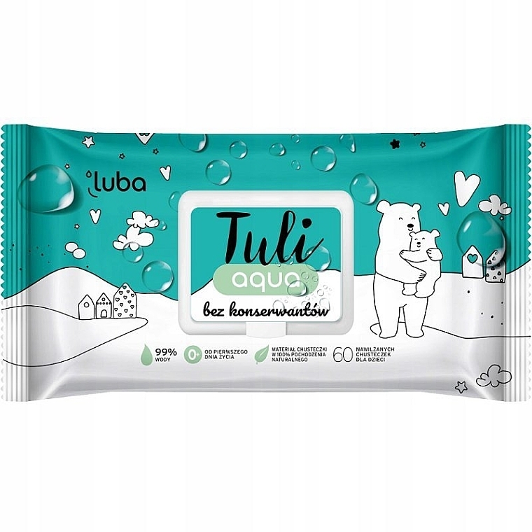 Luba Tuli Aqua - Feuchttücher für Babys  — Bild N1