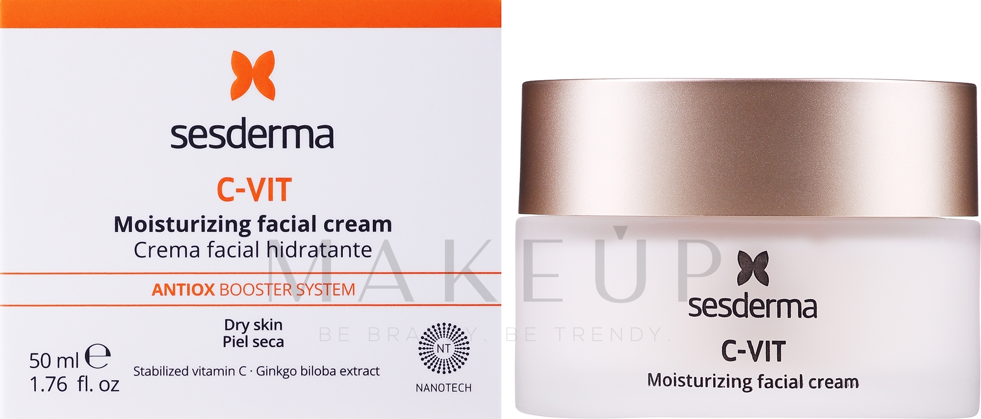 Anti-Aging Feuchtigkeitscreme - SesDerma Laboratories C-Vit Moisturizing Face Cream — Foto 50 ml