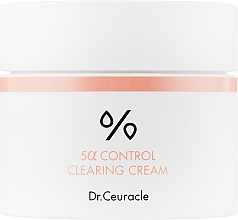 Seboregulierende Gesichtscreme - Dr.Ceuracle 5α Control Clearing Cream — Bild N2