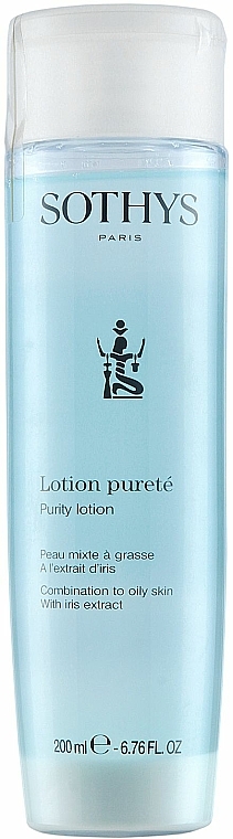 Lotion-Tonikum für fettige und Mischhaut mit Iris-Extrakt - Sothys Purity Lotion