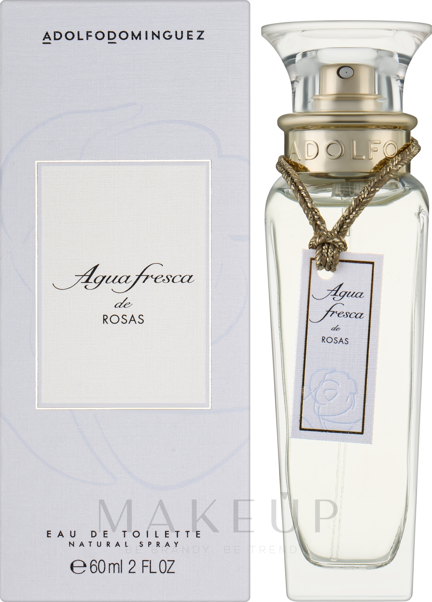 Adolfo Dominguez Agua Fresca de Rosas - Eau de Toilette — Bild 60 ml