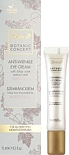 Anti-Falten Augencreme mit Tokaj-Wein-Extrakt und Bakuchiol - Helia-D Botanic Concept Eye Cream — Bild N2