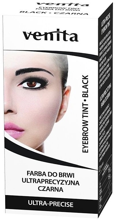Augenbrauenfarbe - Venita Eyebrow Tint Black — Bild N1