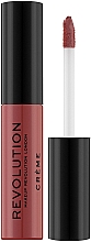 Flüssiger Lippenstift - Makeup Revolution Creme Lip — Foto N1