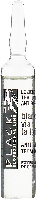 Anti-Schuppen Haarlotion in Ampullen - Black Professional Line Anti-Dandruff Hair Lotion — Bild N2