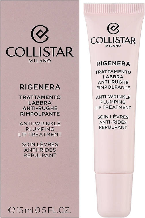 Lippengel - Collistar Rigenera Anti-Wrinkle Replumping Lip Treatment — Bild N2