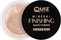 Mineralischer Gesichtspuder - Quiz Cosmetics Mineral Finishing Matte Powder — Bild N1