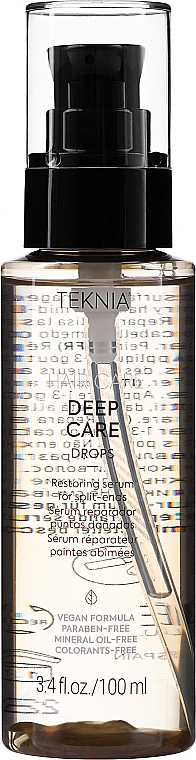 Revitalisierendes Serum für Haarspitzen - Lakme Teknia Deep Care Drops — Bild N1
