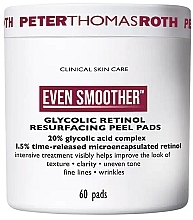Düfte, Parfümerie und Kosmetik Peeling-Pads - Peter Thomas Roth Even Smoother Glycolic Retinol Resurfacing Peel Pads