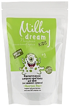 Sprudelndes, duftendes Meersalz zum Baden Monstrik Max - Milky Dream Kids (Doypack)  — Bild N3