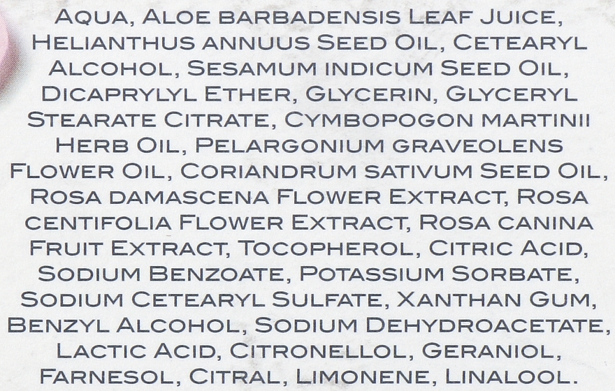 Feuchtigkeitsspendende Gesichtscreme mit Bio-Rosenextrakten - Kaloderma Crema Viso Giorno — Bild N3